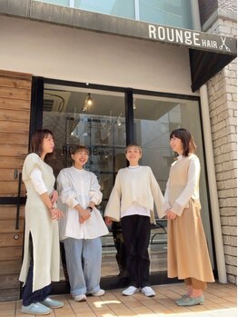 ラウンジ ヘアー 吉祥寺(ROUNGE hair)の写真/女性Stylistがマンツーマンで担当―Cut+Color+Tr￥12000―指名料金なし♪女性Stylist限定クーポンも◎