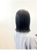切りっぱなしスタイル