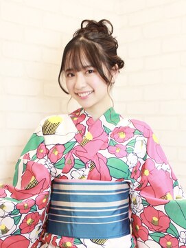 アヴァン(avant) 〈avant〉浴衣ヘア　お団子ヘア