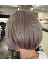 ヘアーラボラッシュ(Hair labo Rush)&nbsp;ホワイトベージュ×インナーピンクパープル