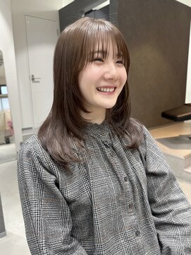 グラフ 立川(Graph.) ブリーチなしダブルカラー/ダブルカラー/ブラウンベージュ