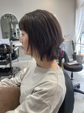 サンクチュアリー ウィズ コネクト(Sanctuary with connect) 大人ウルフレイヤー×ストレート仕上げ