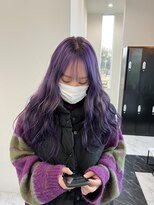 ラフヘアデザイン(Raf hair design)&nbsp;パープルカラー
