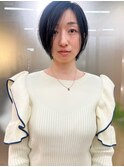 【morio】大人女性長めのショートヘア♪