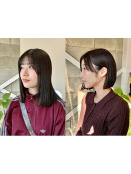 骨格・髪質を考えた似合わせカット。印象を大きく変える顔周りのデザインであなたらしさを引き出します