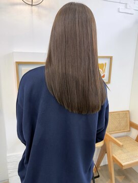 イコ 表参道原宿(ico) アッシュベージュ イルミナカラー LAケラチントリートメント