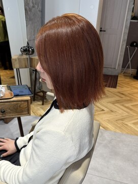 エッセ 大阪梅田茶屋町店(esse) お洒落オレンジヘアカラー