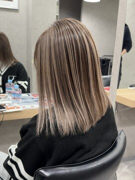 レディアル 大宮(REDEAL ope.) 【ハイライト】ベージュハイライトバレイヤージュ