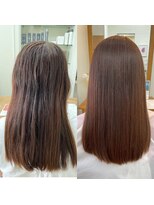 アメリ(Ameri)&nbsp;-Ameri-藤川☆素髪ストレート【浜町/ショート/ボブ/髪質改善】