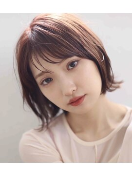 ねこびより スタイリングが楽◎外はねショート