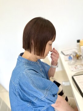 ハピネス 西大寺店(Happiness) mami20代30代40台50代ひし形ボブ大人可愛い