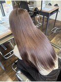 オトナ女子 10代 20代 30代 ミルクティーブラウン 艶カラー