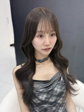 ラルム 新宿(LARME SHINJUKU) ８トーン/ショコラブラウン×韓国ヘア/くびれヘア【Kaya】