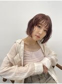 黒髪/オリーブグレー/ココアベージュ/小顔/クラゲヘアー