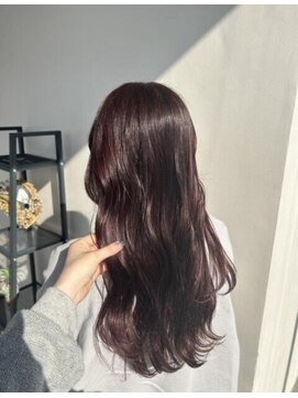 シェル 津山の手店(shel) 髪質改善透明感抜群ラベンダーカラー