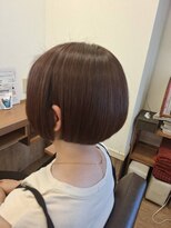 ピーチ(Peach)&nbsp;【市川】シルエットが綺麗なショートスタイル！