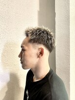ギルマ(Girma)&nbsp;メンズショート×ローフェード