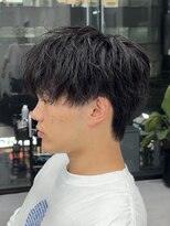 ゴート(GOATO) シャドウパーマ 無造作マッシュ 鹿児島 パーマ