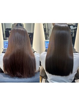 【池袋駅徒歩3分】憧れのナチュラルストレートヘアに！一緒に今話題の髪質改善トリートメントでツヤ髪へ♪
