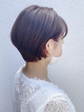 黒髪/クラゲヘアー/オリーブグレー/小顔/ココアベージュ/茨木 