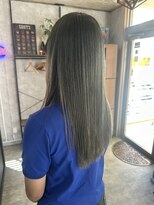 シールドヘアー 沖縄 新都心(C'LD Hair)&nbsp;オリーブグレー☆ダブルカラー
