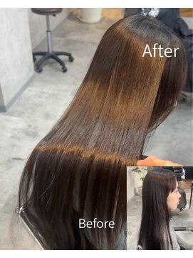 サクラ オモテサンドウ(SAKURA) 美髪矯正/プレミアム縮毛矯正/髪質改善