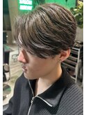 チョコレートブラウンセンターパート