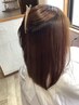 カット+縮毛矯正+ケアトリートメント ☆髪質改善