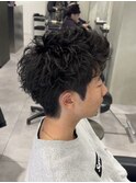 伏見駅/伏見/メンズ/メンズパーマ/men'sパーマ/フェザーパーマ