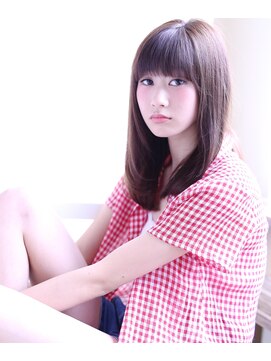 フロール(florun) 【ミディアム】ツヤ感、ダークピンクカラー