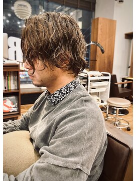アイリーヘアデザイン(IRIE HAIR DESIGN) 【IRIE HAIR赤坂】ソフトスパイラルパーマ×ソフトツーブロック