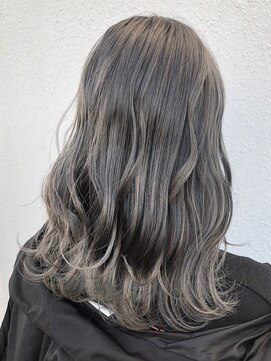 リアン 上尾店(Rien) マロンベージュ/Aラインボブ/かきあげバング[上尾/上尾駅]