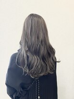 アグランテトラ 野田阪神店(a Gland tetra) 大人可愛い透明感立体感くすみカラーアッシュグレー×ハイライト