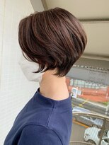 オーシャン(Ocean)&nbsp;[OCEAN Hair&Life藤原純] くびれショート×明るい白髪染め☆