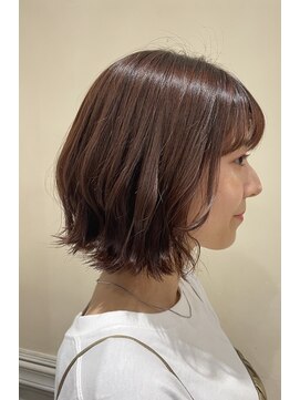 シャンプーボーイ セントラル 博多(SHAMPOO BOY central) 春カラー☆ナチュラルピンク