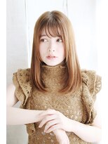 シュシュット(chouchoute)&nbsp;吉祥寺3分/透明感セクションカラー外ハネボブペールベージュ/073