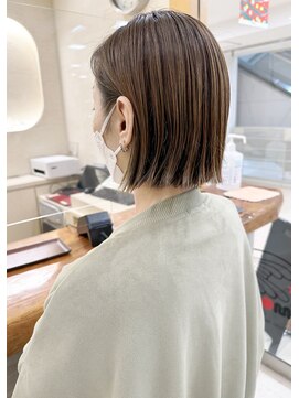 モリオ フロム ロンドン サッポロファクトリー店(morio FROM LONDON) 【morio札幌】札幌ショートボブ 大人かわいいぱつっとボブ