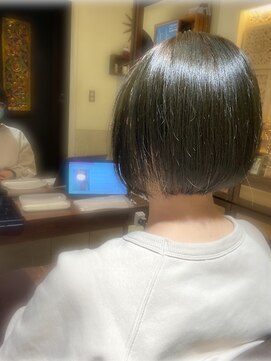 ヘアリゾート粋 ティガ 池袋店(tiga) オリーブグレージュカラー