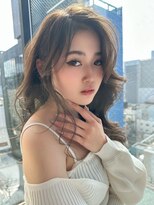 アフロートリノ(AFLOAT Leino)&nbsp;韓国風顔まわり　レイヤーカットで動く抜け感顔まわりカット