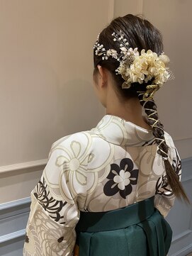 フレーム へアアンドトリートメント 天王寺北口店(FRAME) あみ下ろしアレンジ