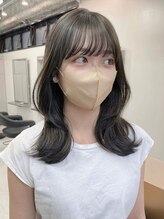 ベレーザ 原宿(Beleza) 763髪質改善オルチャンヘアタイトストレート波巻きワンホンヘア