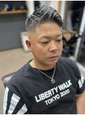 ハイライト×スキンフェード
