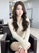 オズ 郡山桑野店(OZ)&nbsp;【OZ田中】グレージュ#ブリーチなしカラー