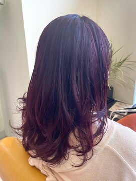 キサ ファータ 恵比寿(kisa fata) [オージュアサロン/恵比寿]美髪ケアカラー/ワインレッド