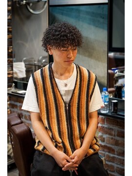 プロショップウェーブ セカンド(PRO SHOP WAVE II) ニュアンスパーマ/カルマパーマ/ダークアッシュ[原宿駅]