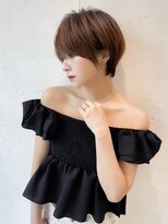 センスヘア(SENSE Hair)&nbsp;マッシュショート/ショートボブ/小顔カット/グレージュアッシュ