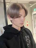 エリマバイフィフス 調布(elima by fifth)&nbsp;グレージュミルクティーベージュケアブリーチセンターパート艶感