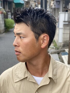 スウェル 船橋店(Swell) #ベリーショート#ダークアッシュ#ニュアンスパーマ#韓国マッシュ