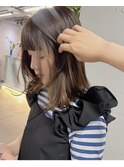 【TALO】カット×透明感ワンカラー