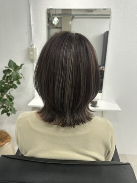 ジルブラン 京都(JIL BLAN) ハイライトバレイヤージュダブルカラーケアブリーチ20代30代